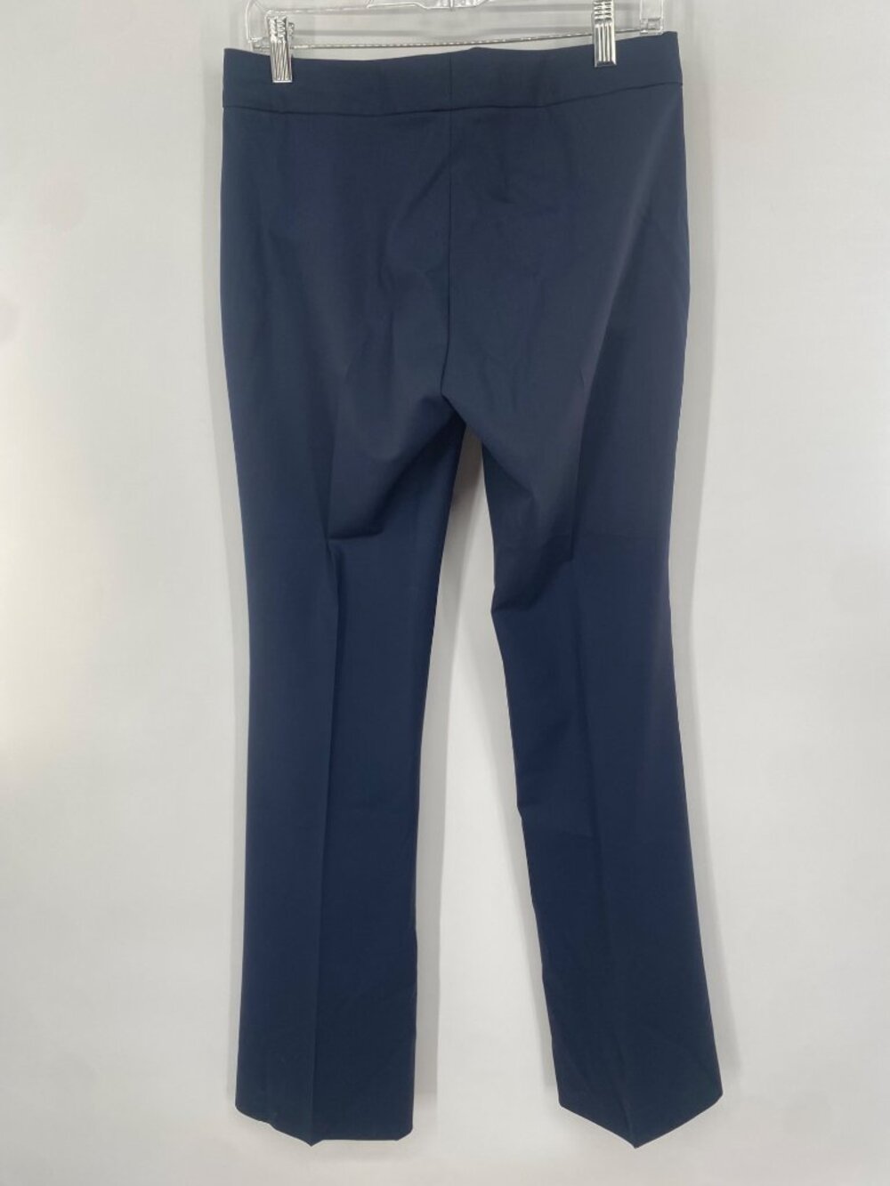 Theory Pants Womens NAVY Trousers Slacks Wide Leg Wool size 8 - Picture 4 of 5